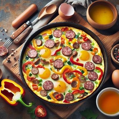 Image of Sausage and Pepper Frittata