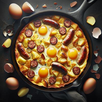 Image of Sausage and Potato Frittata