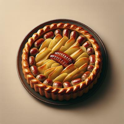 Image of Sausage and Potato Pie