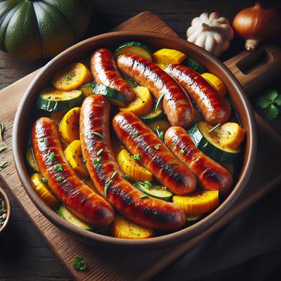 Image of Sausage and Summer Squash