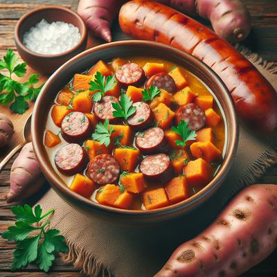 Image of Sausage and Sweet Potato Chowder