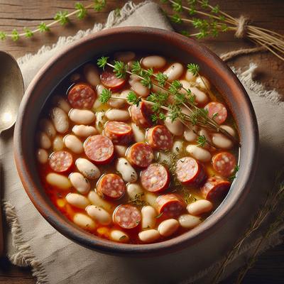 Image of Sausage and White Bean Soup