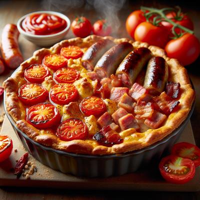 Image of Sausage Bacon and Tomato Cottage Pie