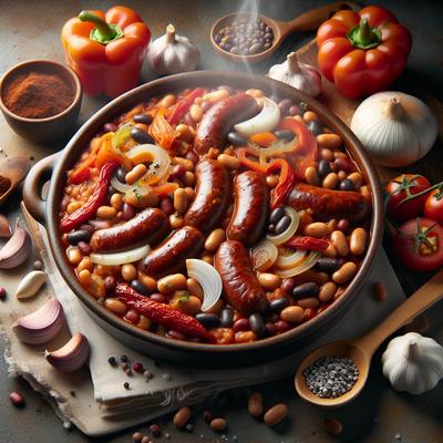 Image of Sausage Bean Casserole