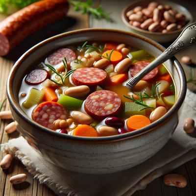 Image of Sausage Bean Soup