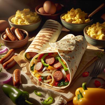 Image of Sausage Breakfast Wraps
