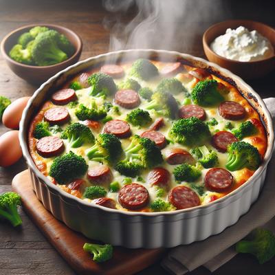 Image of Sausage Broccoli Ricotta Casserole