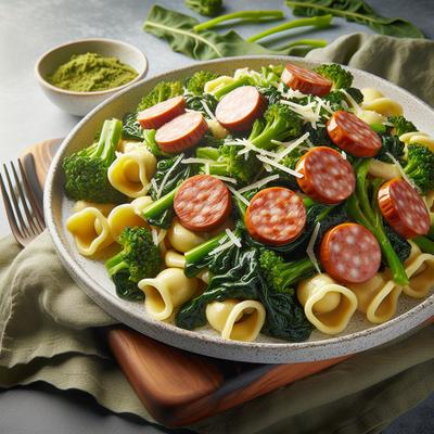 Image of Sausage Cavatelli with Broccoli Rabe