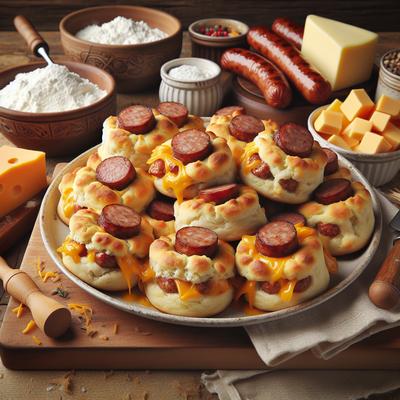 Image of Sausage Cheese Biscuits