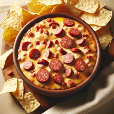 Image of Sausage Con Queso Dip