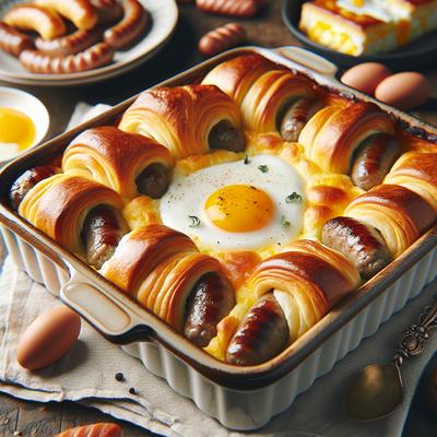 Image of Sausage Crescent Breakfast Casserole