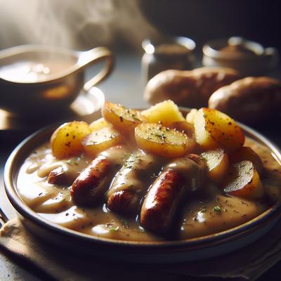 Image of Sausage Gravy and Potato Breakfast Bake Sp5