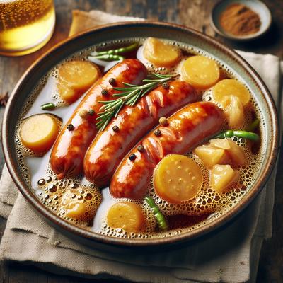 Image of Sausage in Ginger Ale