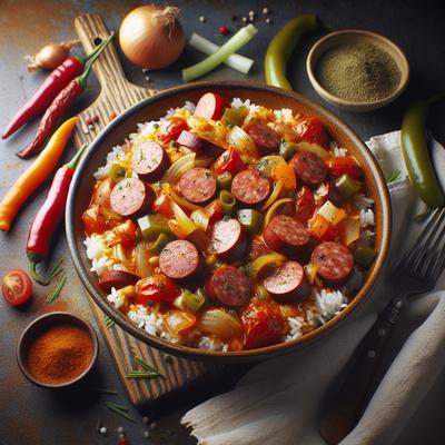Image of Sausage Jambalaya