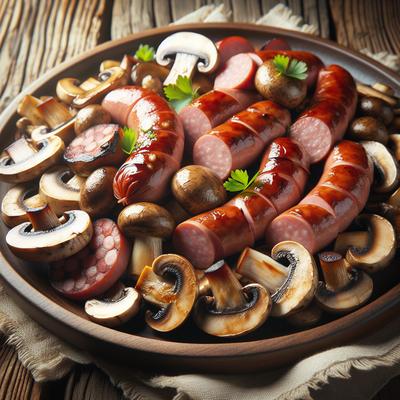 Image of Sausage Mushroom Appetizers