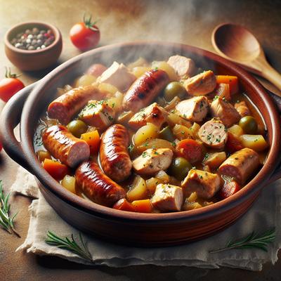 Image of Sausage N Chicken Casserole