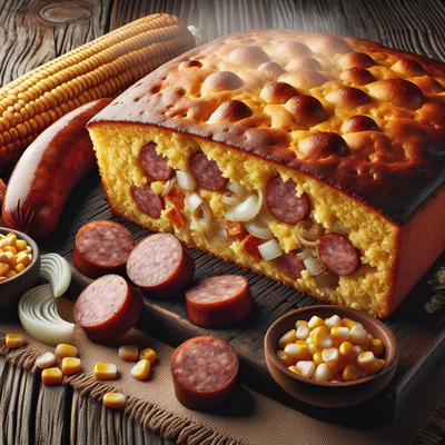 Image of Sausage Onion Cornbread