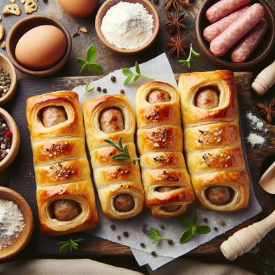 Image of Sausage Rolls or Party Scrolls
