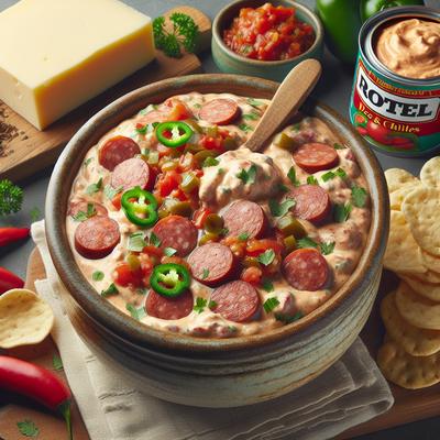 Image of Sausage Rotel Dip