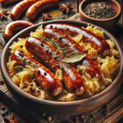 Image of Sausage Sauerkraut