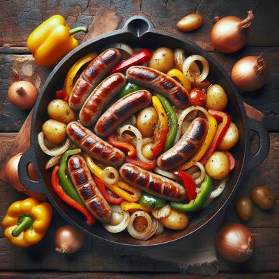 Image of Sausage Skillet Supper