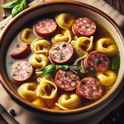 Image of Sausage Soup with Tortellini