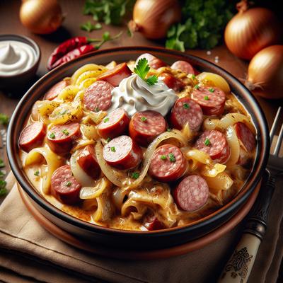 Image of Sausage Stroganoff Korv Stroganoff