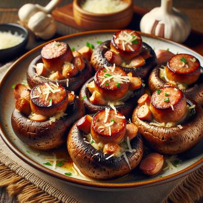 Image of Sausage Stuffed Mushrooms