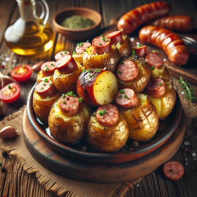 Image of Sausage Stuffed Potatoes