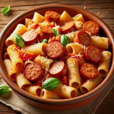 Image of Sausage Stuffed Rigatoni