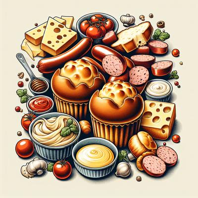 Image of Sausage Swiss Muffins