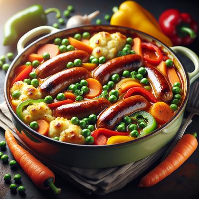 Image of Sausage Vegetable Casserole