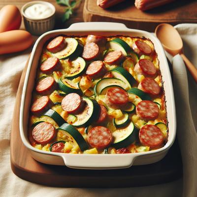 Image of Sausage Zucchini Casserole