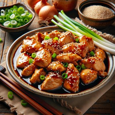Image of Saute of Chicken with Soy Sauce