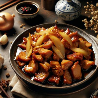 Image of Saute Pork with Ginger