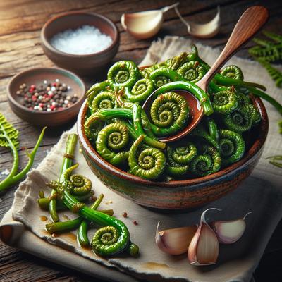 Image of Saute Those Fiddlehead Ferns