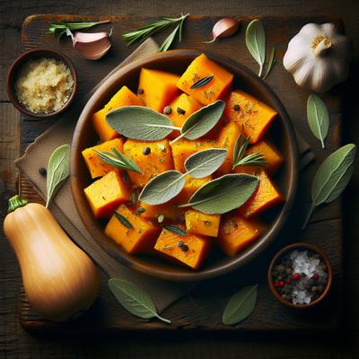 Image of Sauted Butternut Squash with Sage