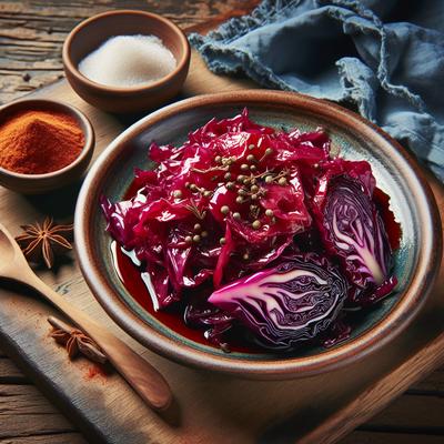 Image of Sauted Candied Red Cabbage