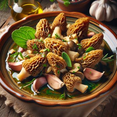 Image of Sauted Morel Mushrooms