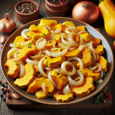 Image of Sauted Yellow Squash with Onions