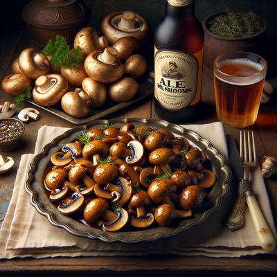 Image of Sauteed Ale Mushrooms