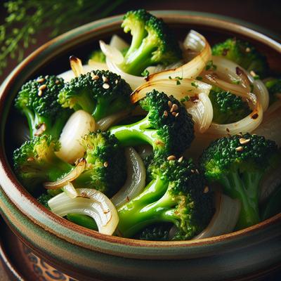 Image of Sauteed Broccoli and Onions