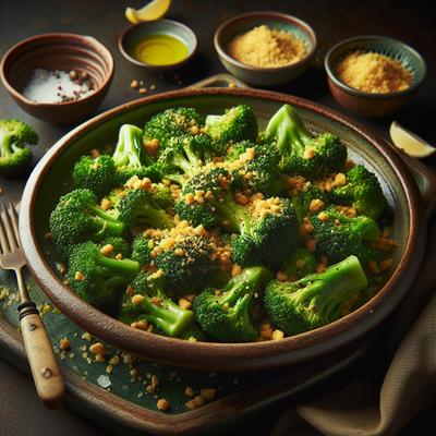 Image of Sauteed Broccoli with Toasted Bread Crumbs