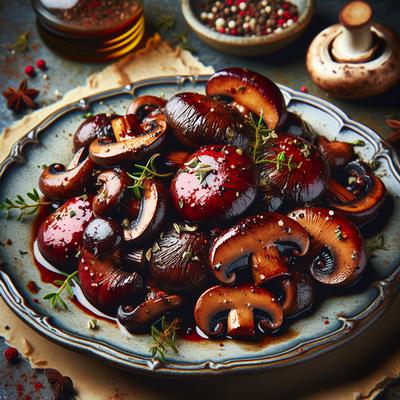 Image of Sauteed Burgundy Mushrooms