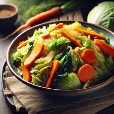 Image of Sauteed Cabbage and Carrots