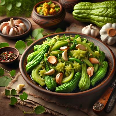 Image of Sauteed Chayote with Garlic and Herbs