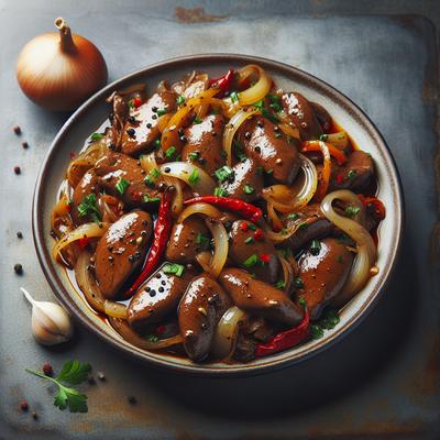 Image of Sauteed Chicken Livers Orleans