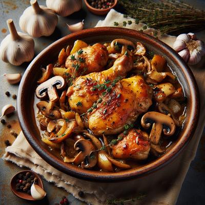 Image of Sauteed Chicken Mushrooms