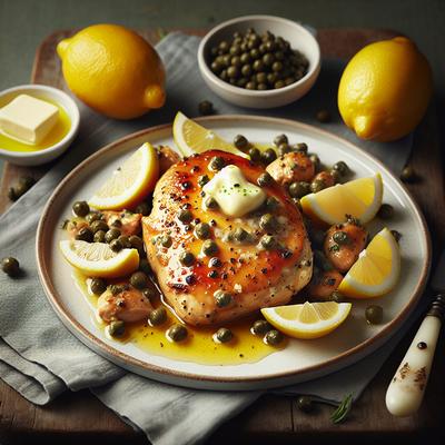 Image of Sauteed Chicken with Capers and Lemon Butter