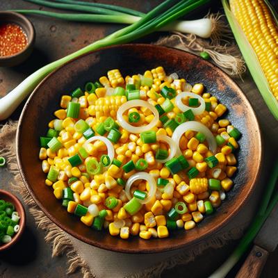 Image of Sauteed Fresh Sweet Corn and Green Onions